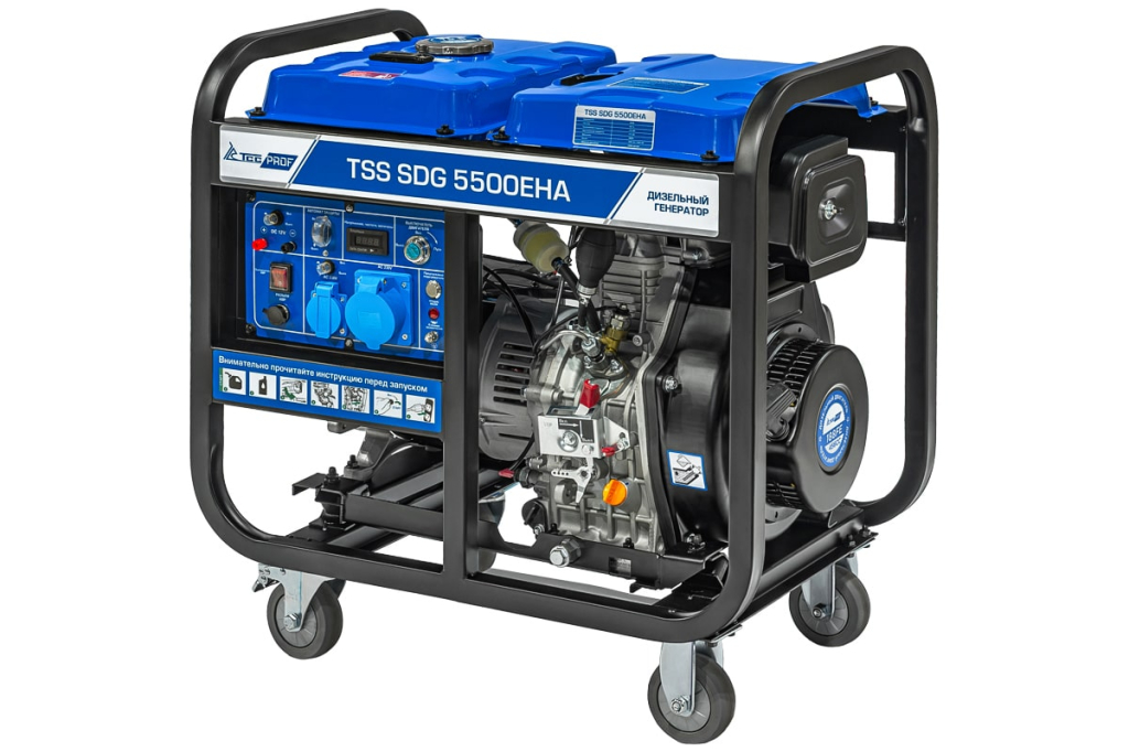 Дизель генератор ТСС SDG 5500EHA 277012