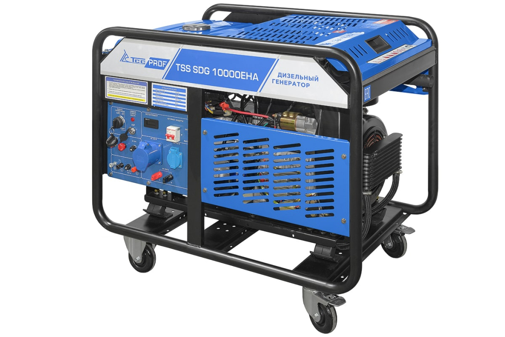 Дизель генератор ТСС SDG 10000EHA 100137