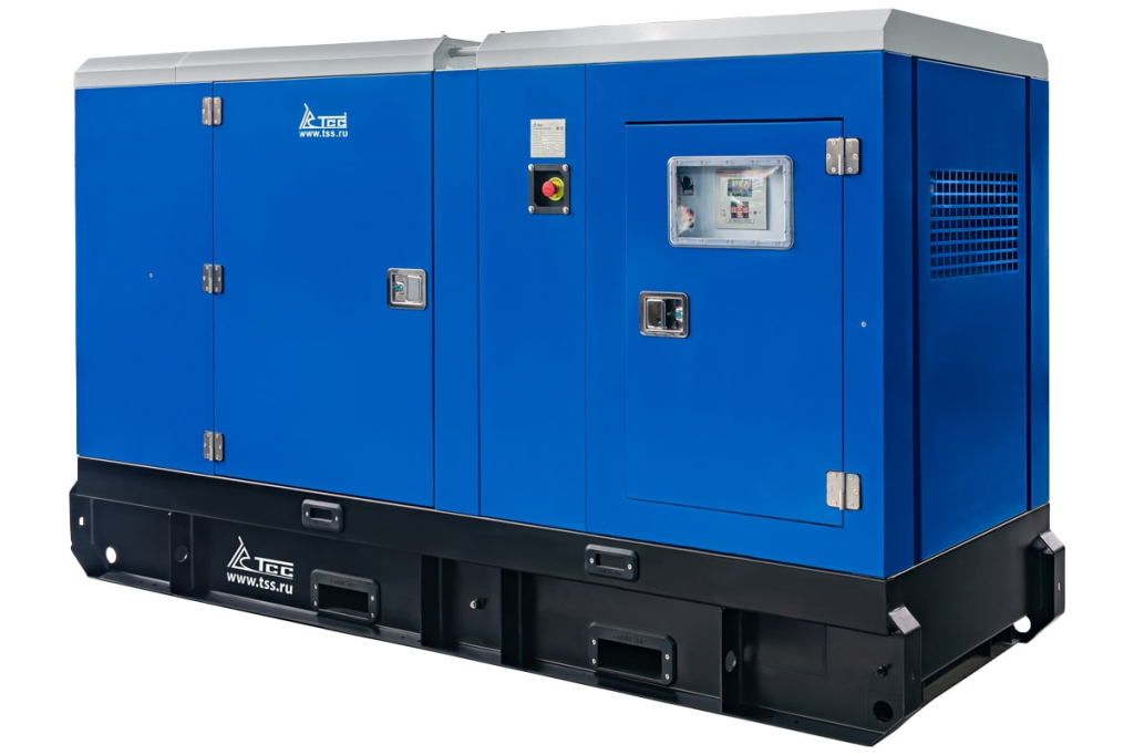 Дизельный генератор ТСС АД-80C-Т400-1РКМ15 в шумозащитном кожухе 045711
