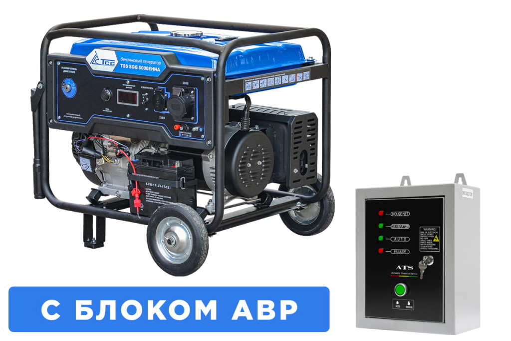 Бензогенератор ТСС SGG 5000EHNA с АВР 110107