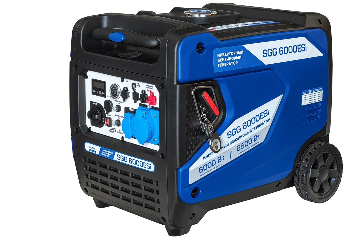 картинка Бензогенератор инверторный ТСС SGG 6000ESi