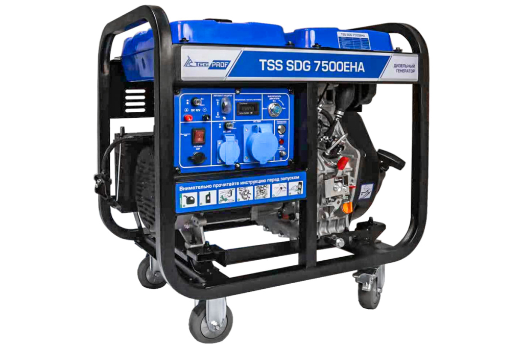 Дизель генератор TSS SDG 7500EHA 200026